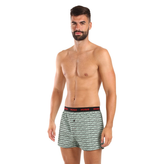 3PACK Boxers para homem HUGO multicolorido (50518079 972)