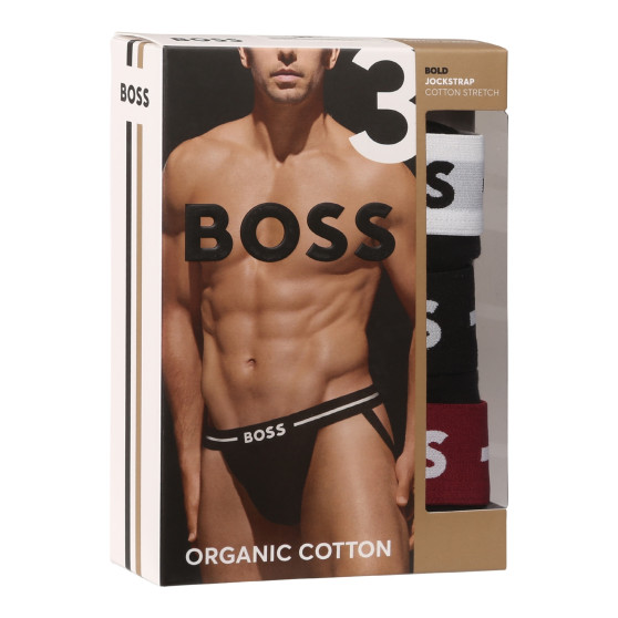 3PACK calções para homem BOSS multicolorido (50517823 968)