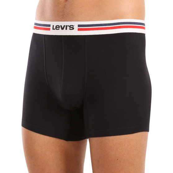 4PACK Boxers para homem Levis preto (701224292 001)