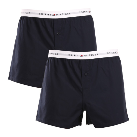 2PACK Boxers para homem Tommy Hilfiger azul (UM0UM03376 0SU)