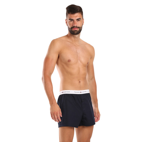 2PACK Boxers para homem Tommy Hilfiger azul (UM0UM03376 0SU)