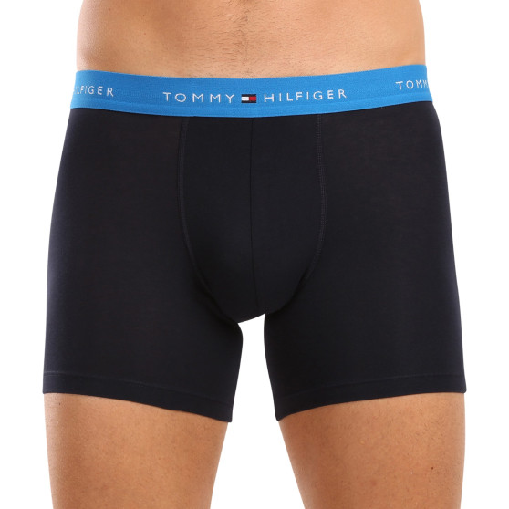 3PACK Boxers para homem Tommy Hilfiger azul escuro (UM0UM02765 0VZ)