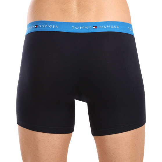 3PACK Boxers para homem Tommy Hilfiger azul escuro (UM0UM02765 0VZ)