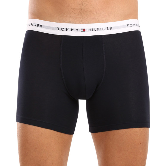 3PACK Boxers para homem Tommy Hilfiger azul escuro (UM0UM02765 0VZ)