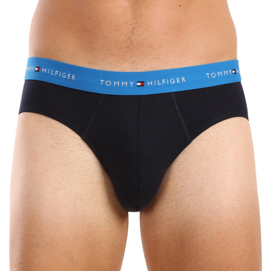 3PACK cuecas para homem Tommy Hilfiger azul escuro (UM0UM02904 0VZ)