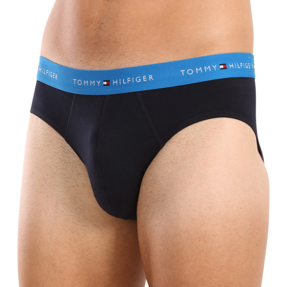 3PACK cuecas para homem Tommy Hilfiger azul escuro (UM0UM02904 0VZ)