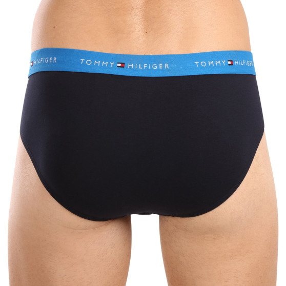 3PACK cuecas para homem Tommy Hilfiger azul escuro (UM0UM02904 0VZ)