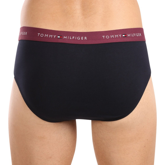 3PACK cuecas para homem Tommy Hilfiger azul escuro (UM0UM02904 0VZ)