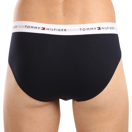 3PACK cuecas para homem Tommy Hilfiger azul escuro (UM0UM02904 0VZ)