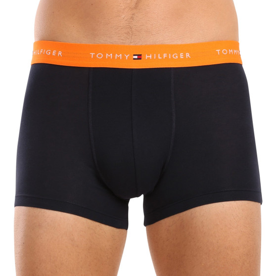 3PACK Boxers para homem Tommy Hilfiger azul escuro (UM0UM02763 0S0)