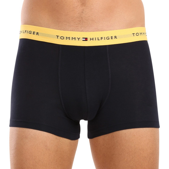 3PACK Boxers para homem Tommy Hilfiger azul escuro (UM0UM02763 0S0)