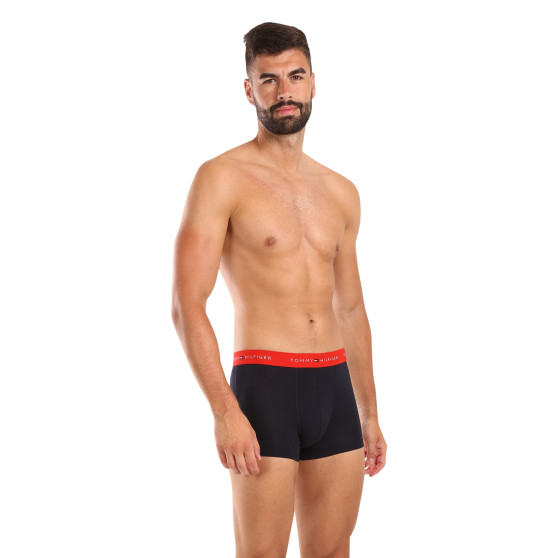 3PACK Boxers para homem Tommy Hilfiger azul escuro (UM0UM02763 0S0)