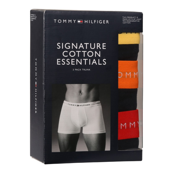 3PACK Boxers para homem Tommy Hilfiger azul escuro (UM0UM02763 0S0)