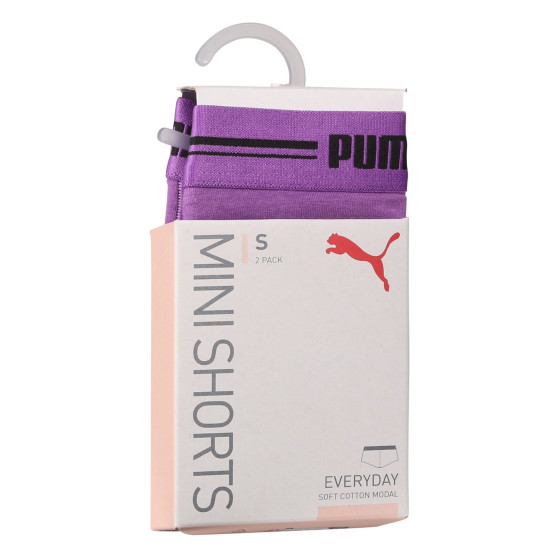 2PACK cuecas para mulher Puma roxo (603033001 020)