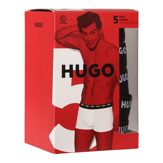 5PACK Boxers para homem HUGO multicolorido (50479944 981)