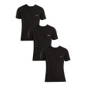 3PACK T-shirt para homem HUGO preto (50480088 965)