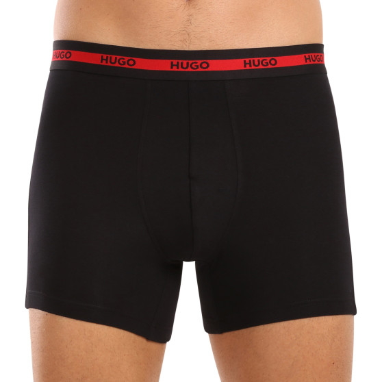 3PACK Boxers para homem HUGO multicolorido (50520475 971)