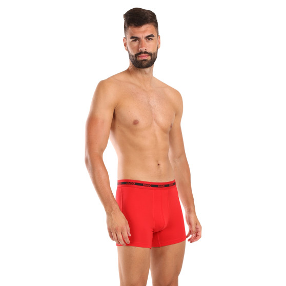 3PACK Boxers para homem HUGO multicolorido (50520475 971)