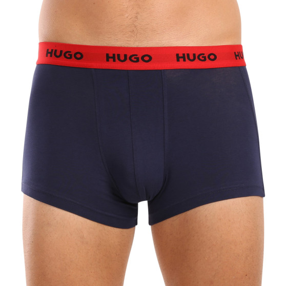 3PACK Boxers para homem HUGO multicolorido (50517878 962)