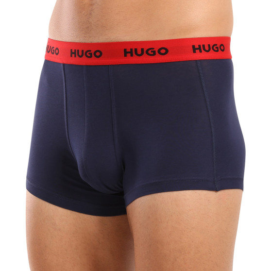 3PACK Boxers para homem HUGO multicolorido (50517878 962)