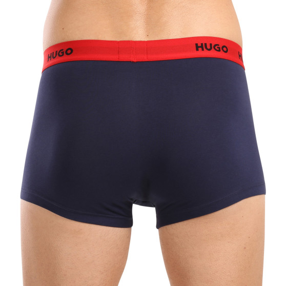 3PACK Boxers para homem HUGO multicolorido (50517878 962)