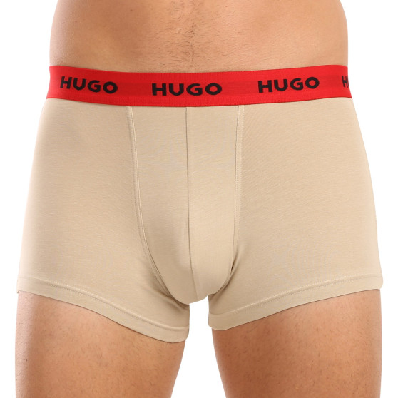 3PACK Boxers para homem HUGO multicolorido (50517878 962)