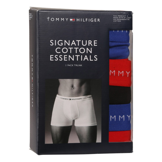 3PACK Boxers para homem Tommy Hilfiger multicolorido (UM0UM03438 0WH)