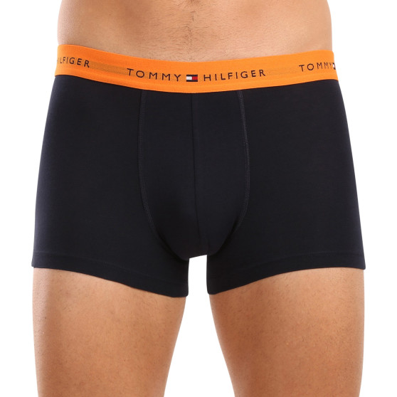 3PACK Boxers para homem Tommy Hilfiger azul escuro (UM0UM02763 0VH)