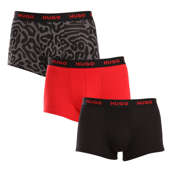 3PACK Boxers para homem HUGO multicolorido (50517894 974)