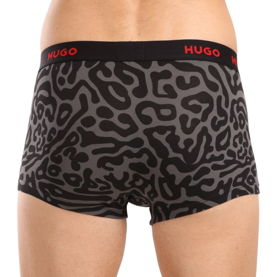 3PACK Boxers para homem HUGO multicolorido (50517894 974)