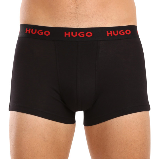 3PACK Boxers para homem HUGO multicolorido (50517894 974)