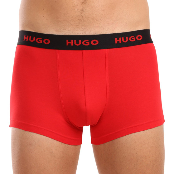 3PACK Boxers para homem HUGO multicolorido (50517894 974)