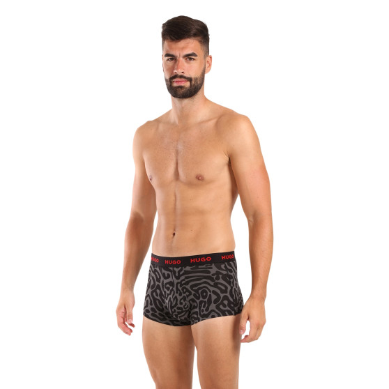 3PACK Boxers para homem HUGO multicolorido (50517894 974)