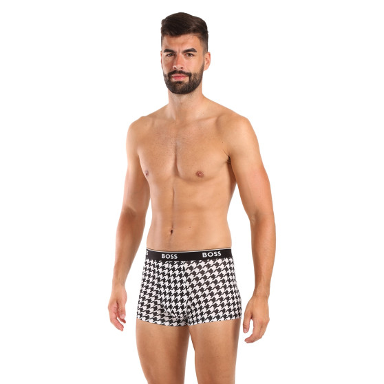 3PACK Boxers para homem BOSS multicolorido (50517829 965)