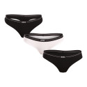 3PACK Tanga para mulher BOSS multicolorido (50510030 120)