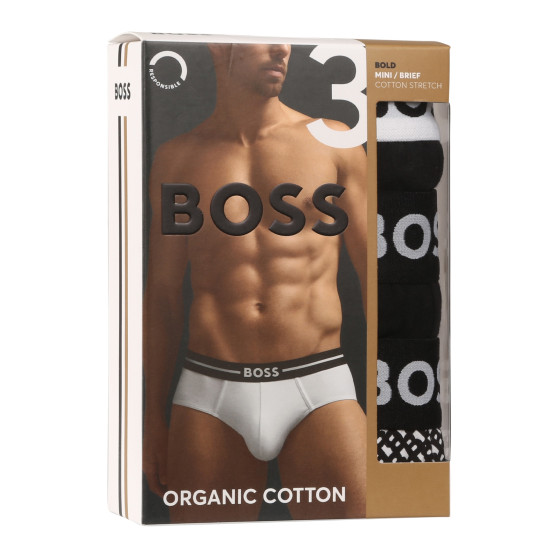 3PACK cuecas para homem BOSS multicolorido (50520164 962)