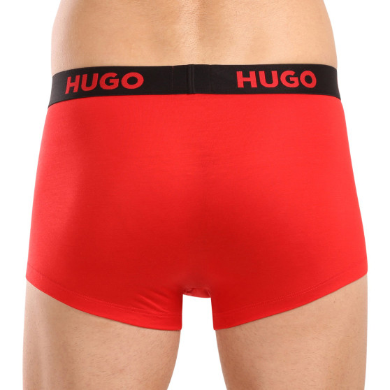 3PACK Boxers para homem HUGO multicolorido (50496723 982)