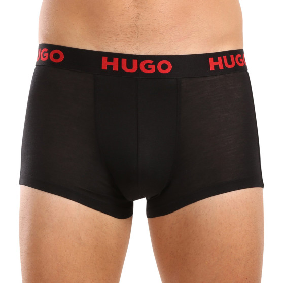 3PACK Boxers para homem HUGO multicolorido (50496723 982)