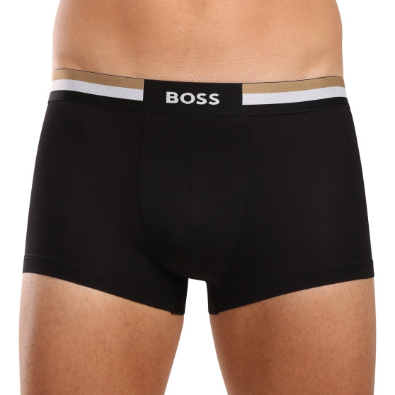 3PACK Boxers para homem BOSS preto (50516542 001)