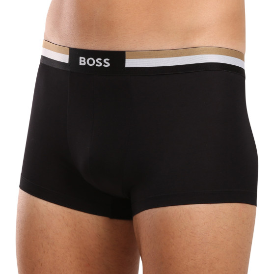 3PACK Boxers para homem BOSS preto (50516542 001)