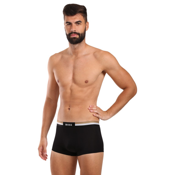 3PACK Boxers para homem BOSS preto (50516542 001)