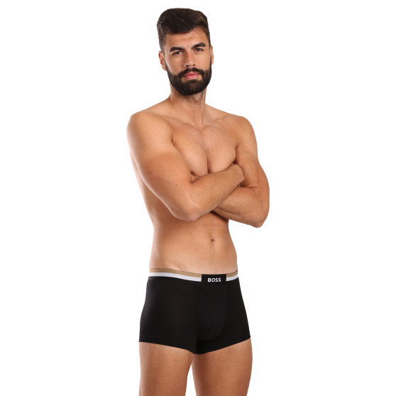 3PACK Boxers para homem BOSS preto (50516542 001)