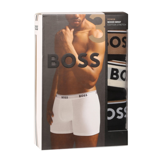 3PACK Boxers para homem BOSS multicolorido (50517828 982)