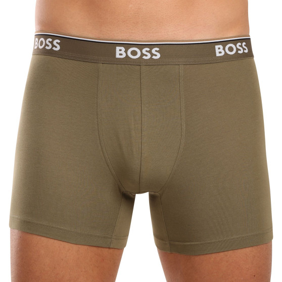 3PACK Boxers para homem BOSS multicolorido (50517828 983)