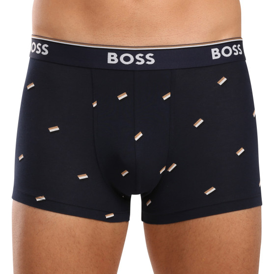 3PACK Boxers para homem BOSS multicolorido (50517829 964)