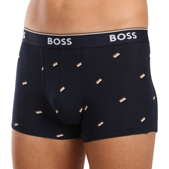 3PACK Boxers para homem BOSS multicolorido (50517829 964)