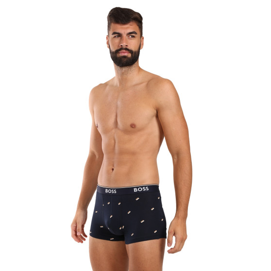 3PACK Boxers para homem BOSS multicolorido (50517829 964)