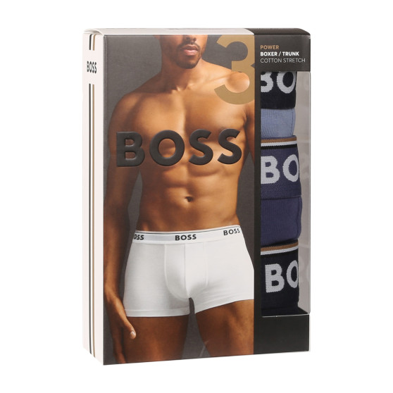 3PACK Boxers para homem BOSS multicolorido (50517829 964)