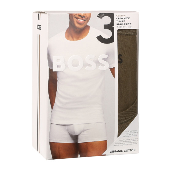 3PACK T-shirt para homem BOSS multicolorido (50517856 990)