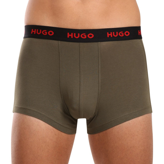 3PACK Boxers para homem HUGO multicolorido (50517878 964)